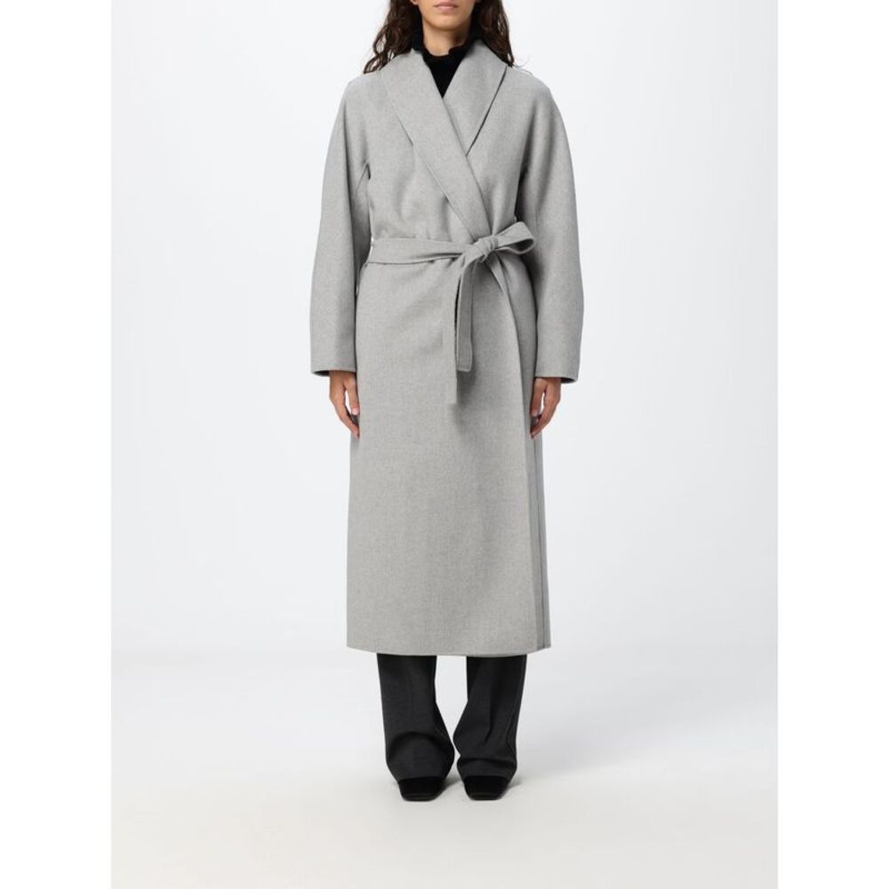 'S Max Mara Women 'S Max Mara Long Belted Pure Wool Robe Coat